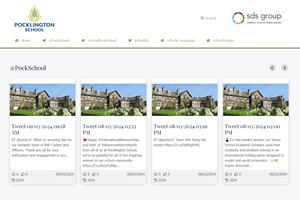 Pocklington School Twitter archive screenshot